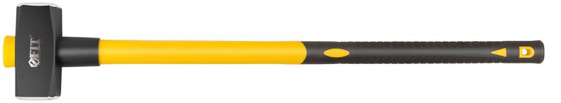 Кувалда кованая 900мм 5кг фибергласовая обратная усилен. ручка FIT 45245