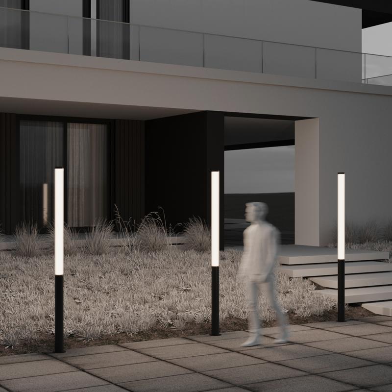 Светильник Ster 100Вт 3000К IP65 садово-парковый Maytoni O467FL-L100B3K