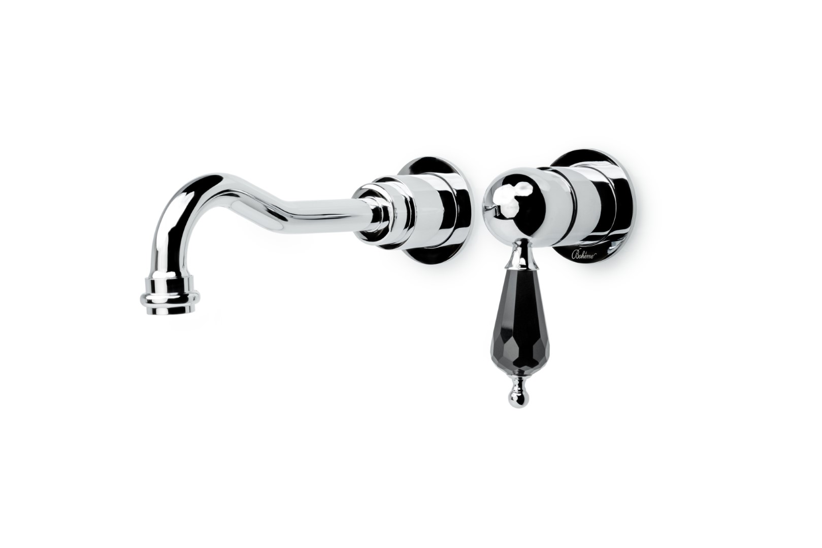 Смеситель для раковины, встроенный Tradizionale Nero c черным SW