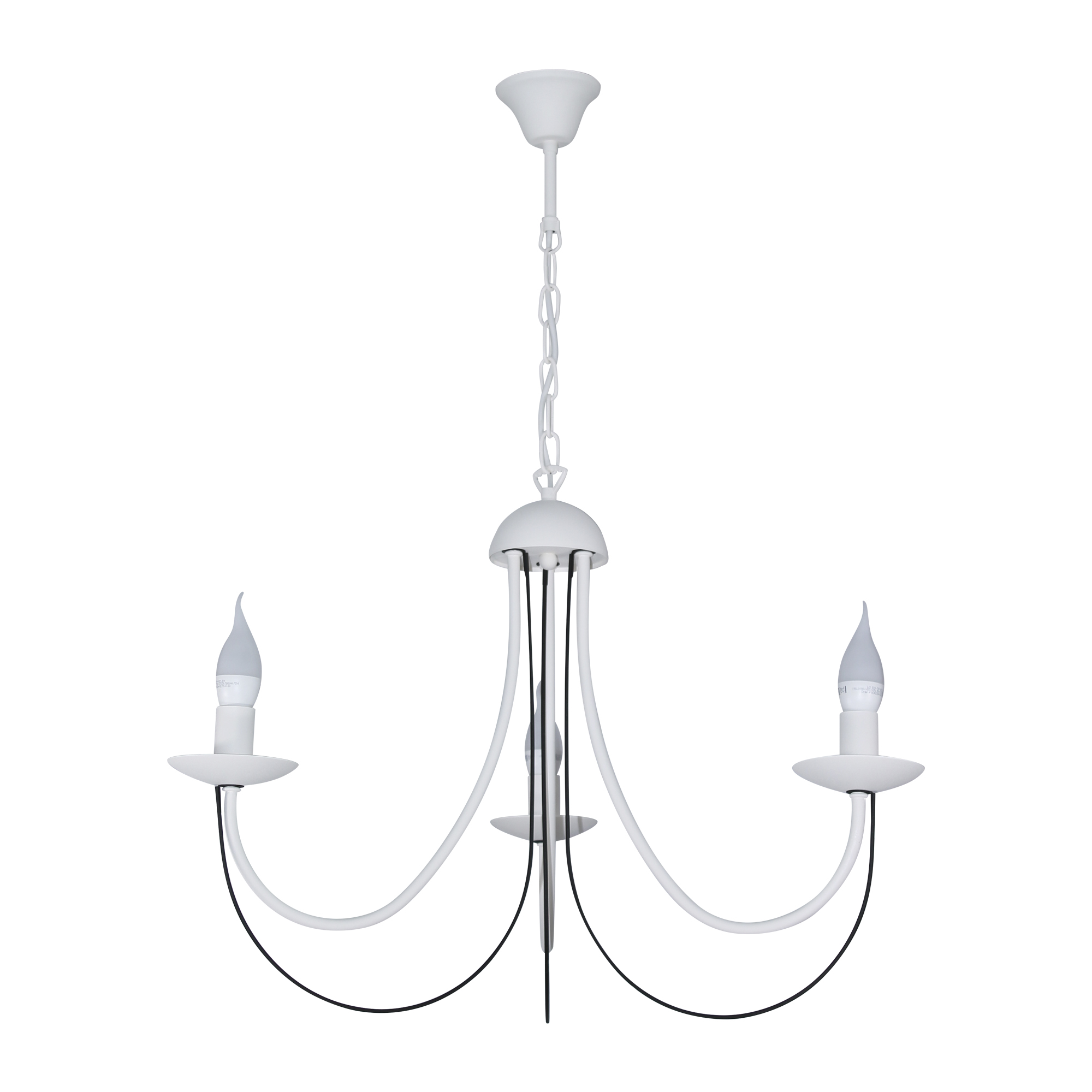 Светильник подвесной Астра 231 бел.муар. черн.муар. НСБ 01-3х60-179 Е14