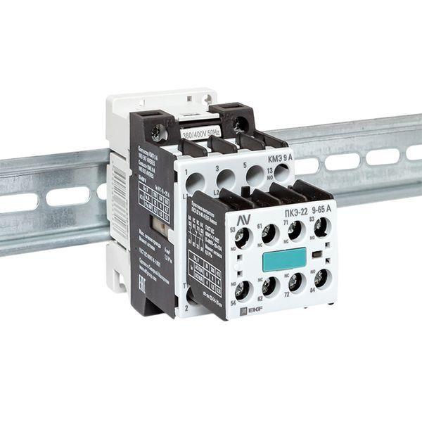 Комплект КМЭ 1НО 9А кат. 400В АС 2НО+2НЗ AVERES EKF ctr-s-9-10-400-av-22