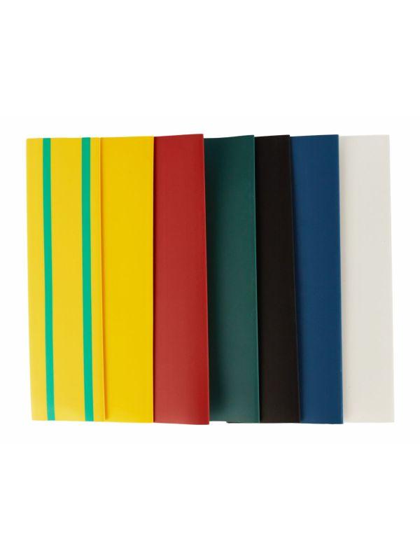 Набор трубок термоусадочных нг-LS 16/8 100мм 7 цветов по 3шт IEK UDR10-016-008-021-S