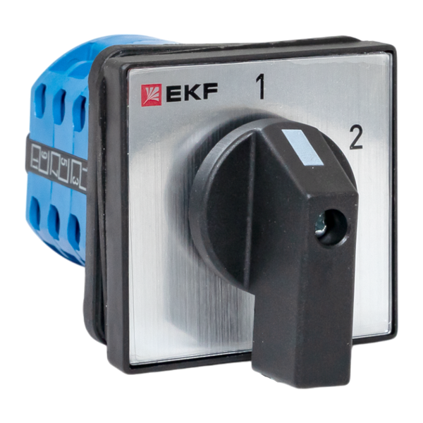 Переключатель кулачковый ПК-1-53 3п 25А "1-2" IP65 EKF pk-1-53-25-65