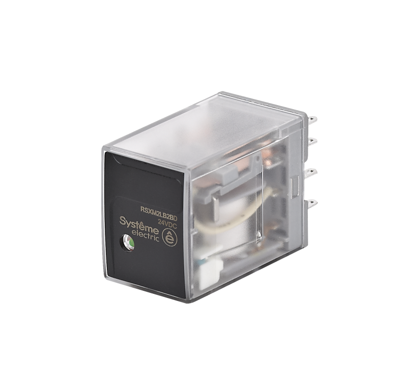Реле 6.5А 2CO 24В DC LED SE RSXM2LB2BD