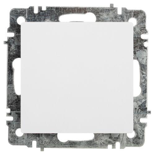 Кнопка Intro Accent 6-109-01 10А-250В IP20 СУ AL/CU бел. Intro Б0063602