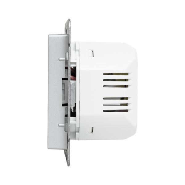 Розетка СП Эпика USB-A+С механизм алюм. EKF UP1-SOA-USBA+USBC