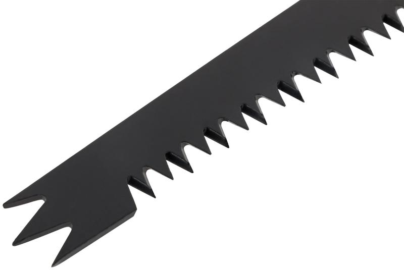 Ножовка ручная узкая для гипсокартона пластиковая ручка 160мм MOS 15372М