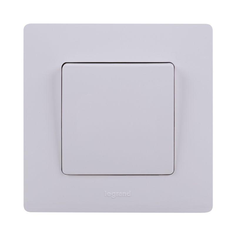 Переключатель перекрестный 1-кл. Etika 250В 10AX винт. зажимы бел. IEK 672249