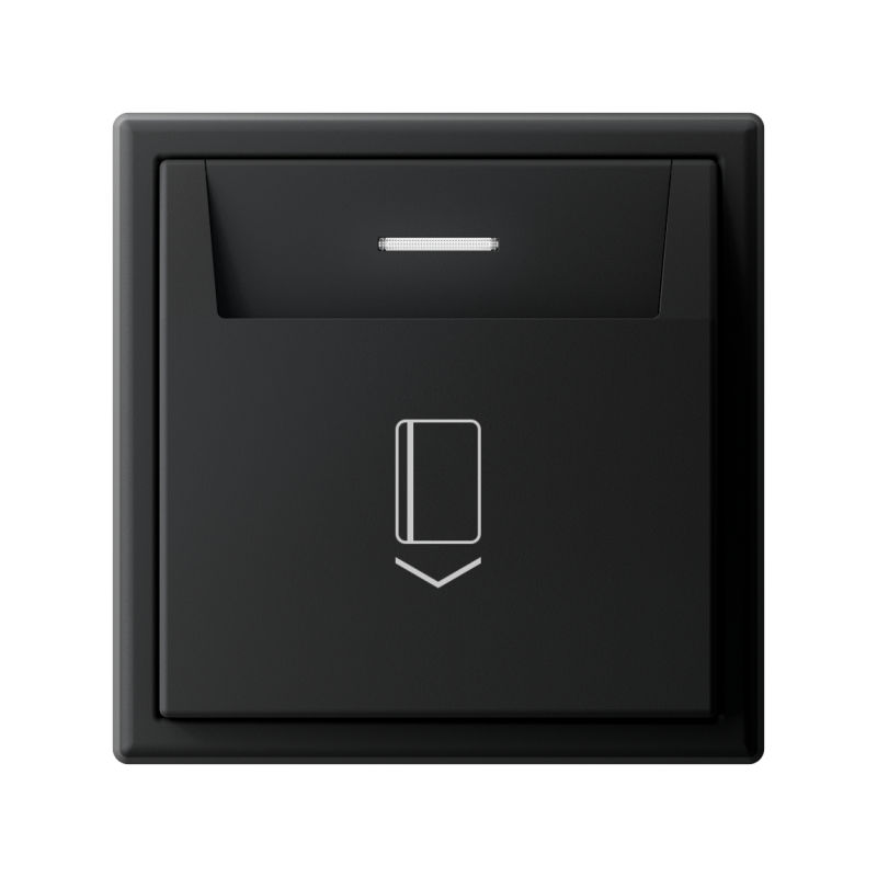 Выключатель карточный ArtGallery 10А без задержки времени быстрозажим. клем. карбон SE GAL001014S