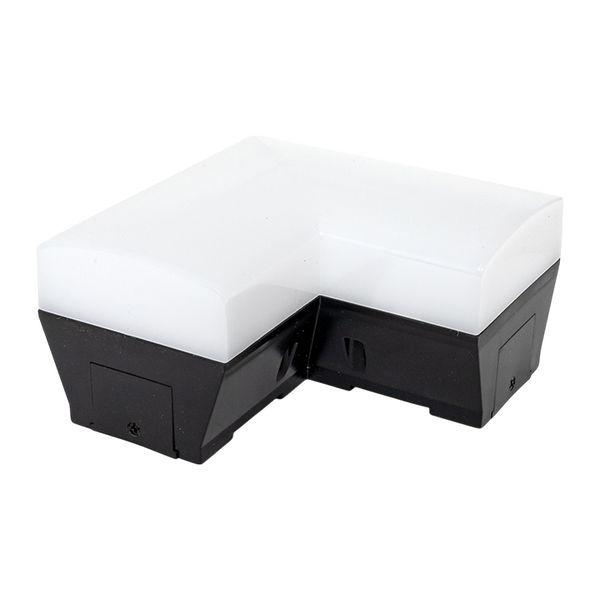 Коннектор фигурный для светодиод. линейных светильников ДБО-L 8Вт 4000К IP20 черн. LUMA EKF LBL-L-8-B-4000