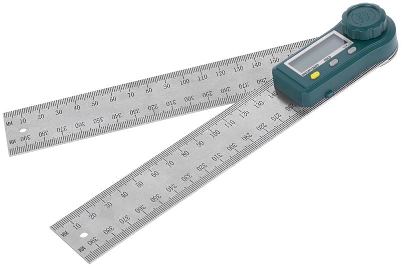 Угломерметаллический нержавеющий с электронным отсчетом 200мм FIT 19320