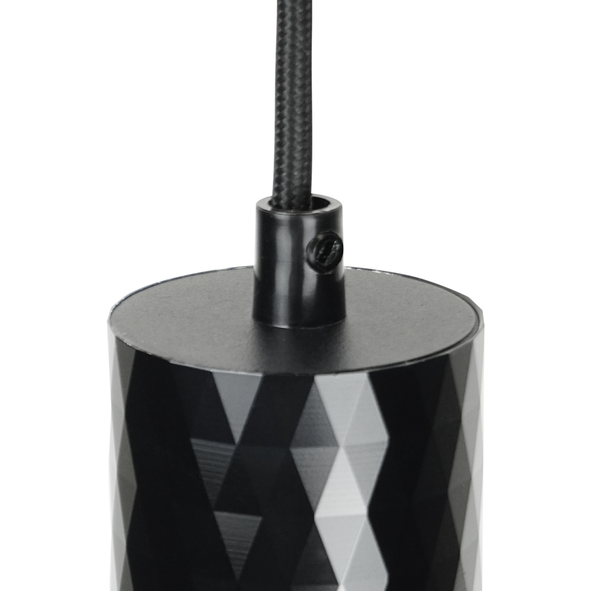 Светильник ДСО GU10 без лампы на подвесе черный