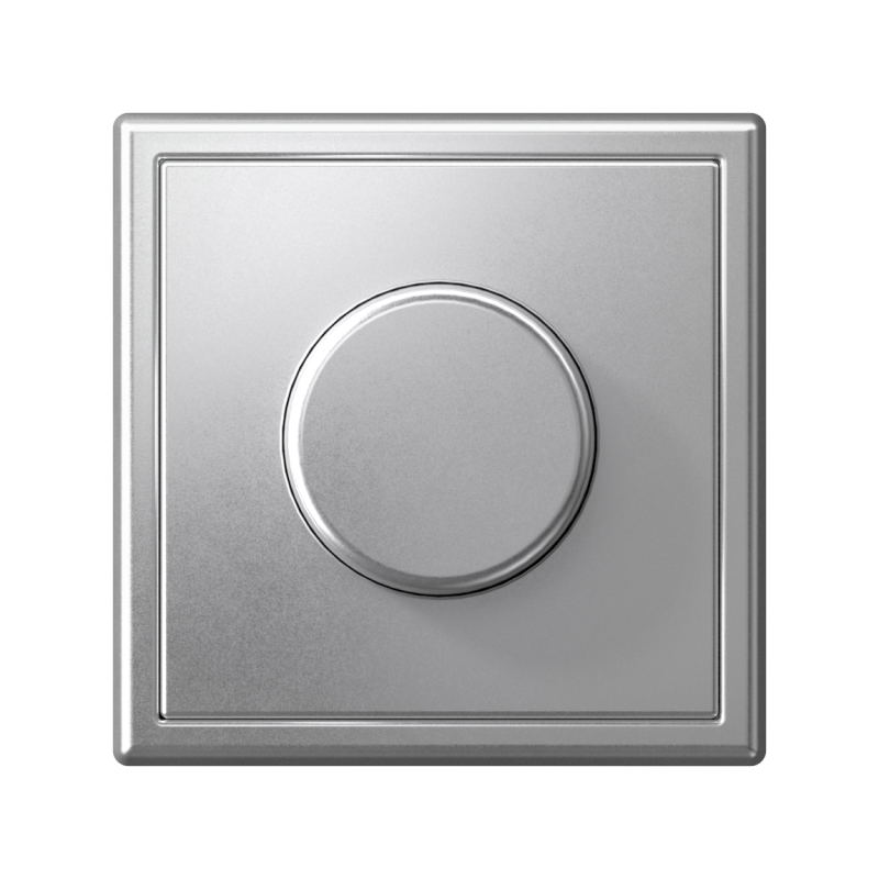 Светорегулятор поворотно-нажимной (диммер) ArtGallery LED RC 400Вт механизм алюм. SE GAL000323