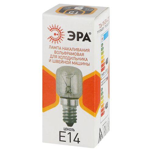 Лампа накаливания T26 15Вт E14/E14 230В для холодильника и швейной машины Эра Б0066403