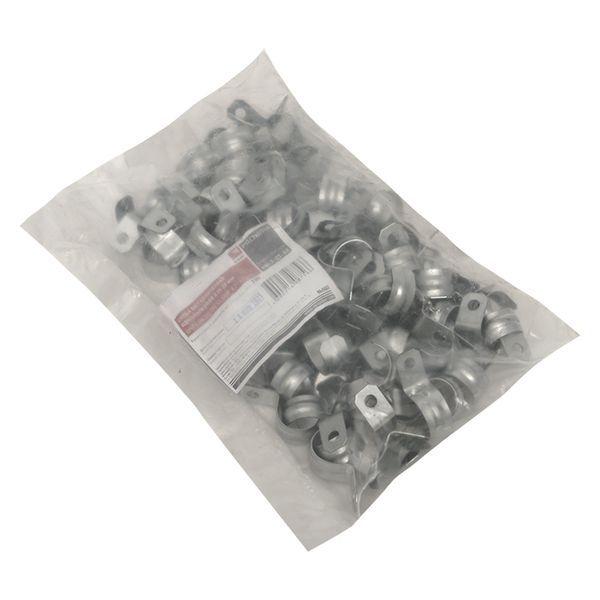 Скоба крепежная однолапковая d21-22мм для монтажн. пистолета метал. PROxima EKF smp-1-21-22