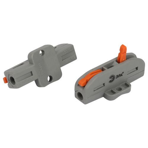 Клемма проходная с монтажн. площадкой 222-2411Р 1п 0.08-2.5/4кв.мм с рычагами NO-225-397 (уп.20шт) Эра Б0067927