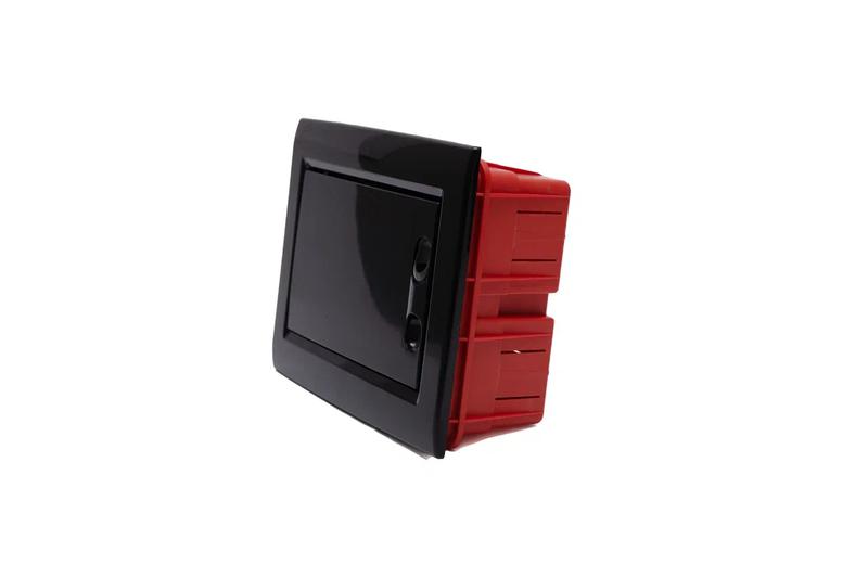 Корпус щита распределительного для модульного оборудования 18M встраив. глухая дверца черн. Cetinkaya Pano CP12918B