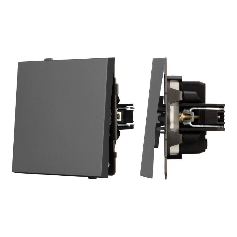 Механизм звонкового выключателя SWT-TENDO-MKR1-SFPL-GR 230В 10А Arlight 054589