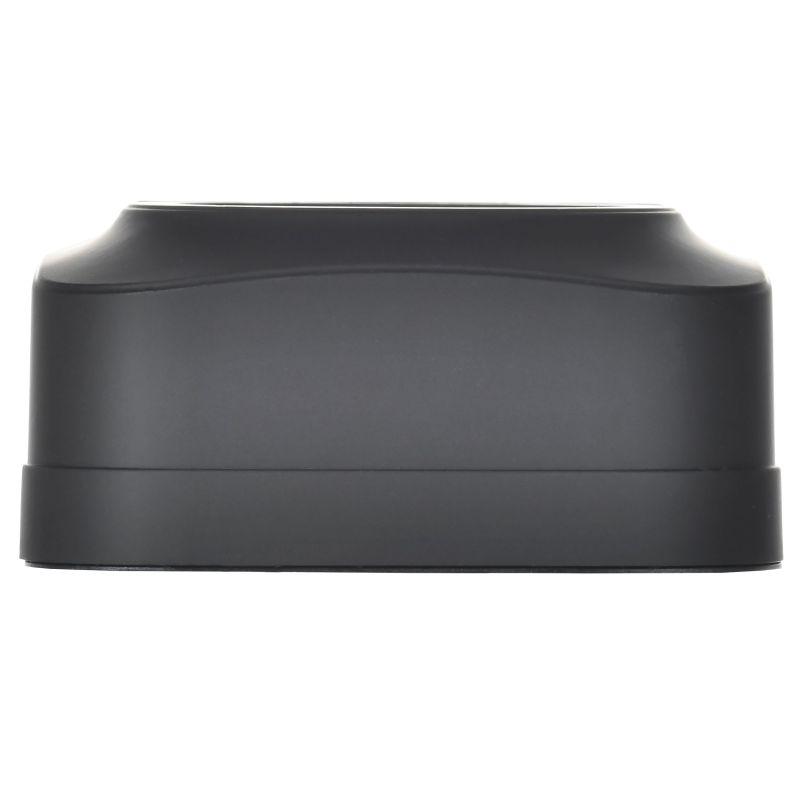 Розетка 2-м ОП GLORY РС22-2-ХЧм 10А без заземл. без защ. шторок черн. матов. IEK ERH20-K02M-10