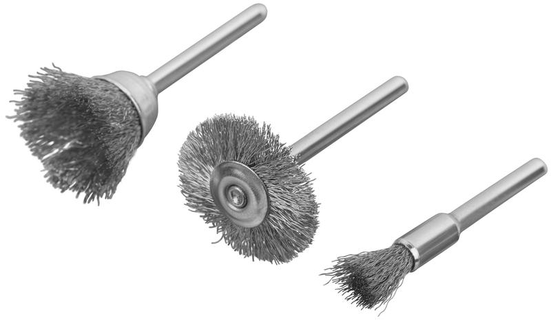Корщетка стальная набор 3 шт FIT 36903
