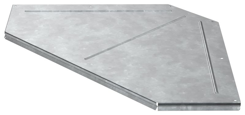 Крышка для угла 90град. осн.400 1.2мм HDZ ESCA 5 IEK ES5-PGD-90-400-12-HDZ