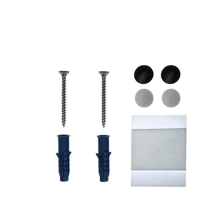 Держатель для хранения зубных щеток и насадок монтаж без сверления бел. Rexant 38-0696