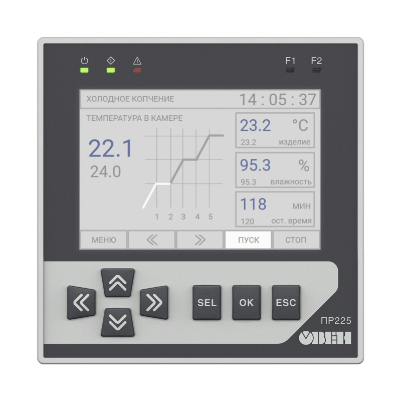 Устройство управляющее многофункциональное ПР225-230.1210.02.1.0 ОВЕН 150742