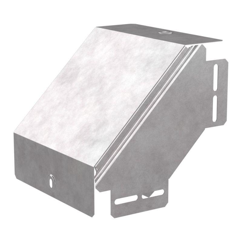 Угол для лотка вертикальный внешний 90град. 200х100 с крышкой Стандарт Промрукав PR16.0452