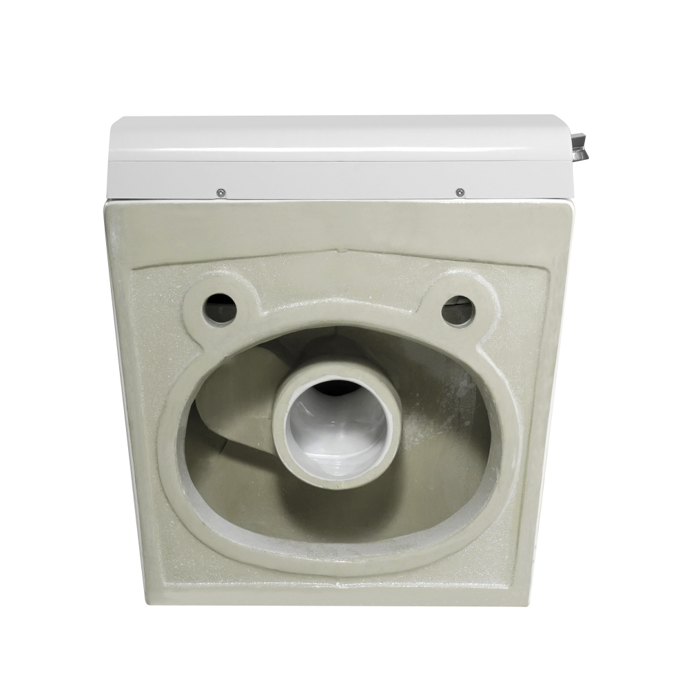 Электронный унитаз-биде ABBER Rechteck AC1215S подвесной белый