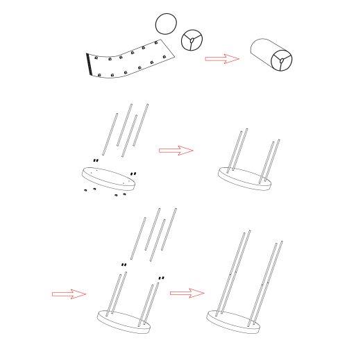 Торшер Bianca D7041-502 1хE27 60Вт классика Rivoli Б0054210