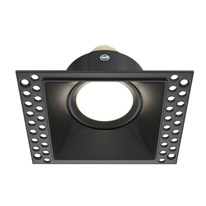 Светильник Dot 10Вт GU10 встраив. Maytoni DL042-01-SQ-B