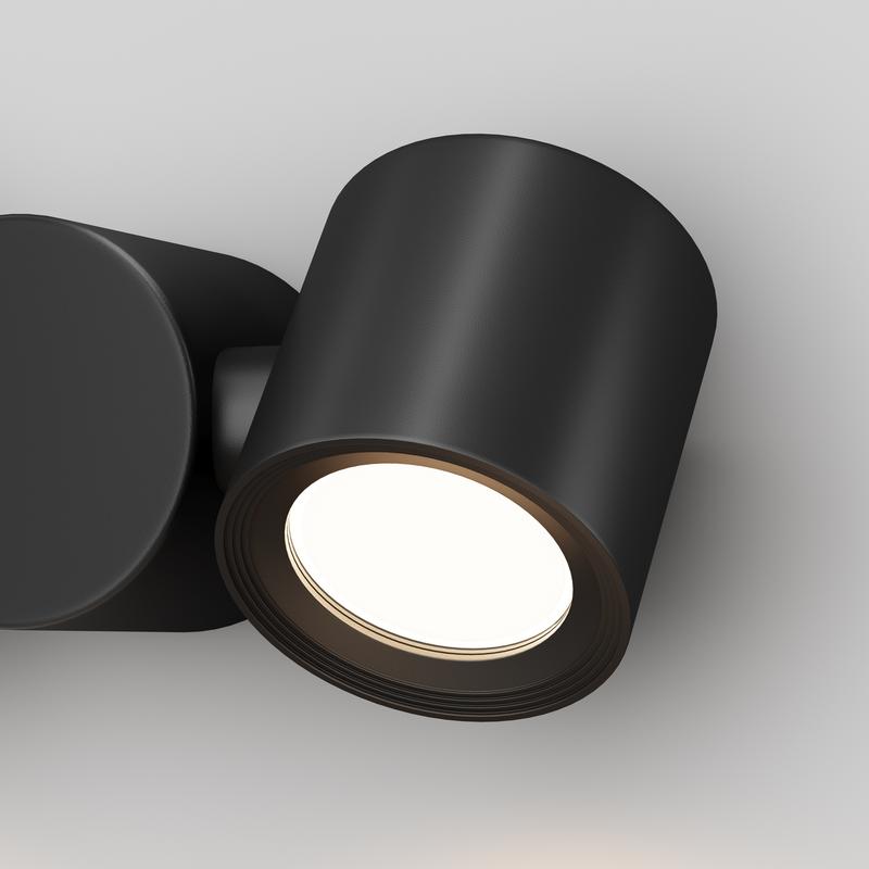 Светильник Wall Street 2х50Вт GU10 IP54 бра настен. Maytoni O010WL-02B