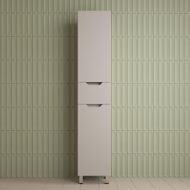 Пенал "Остин" 360 см напольный 1 ящик крем эмаль PLUS