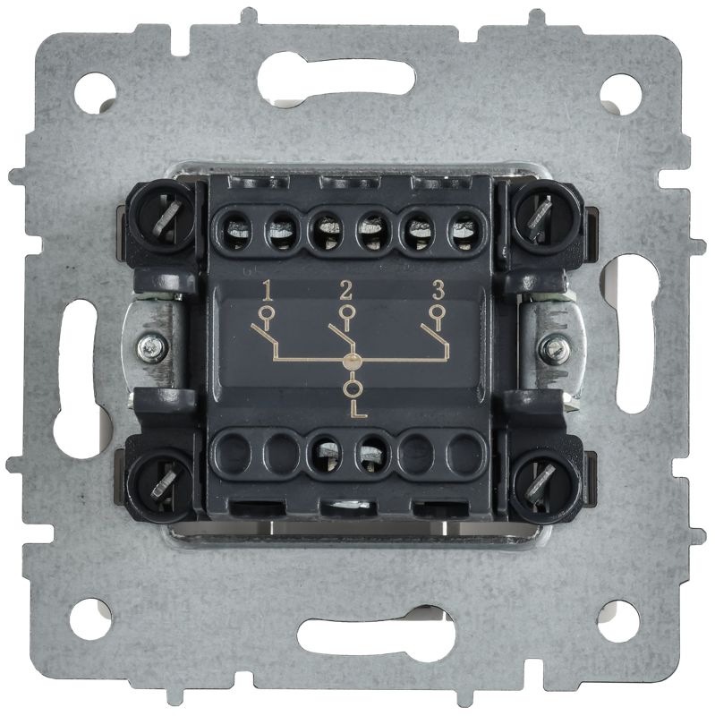 Выключатель 3-кл. СП BRITE ВС10-3-0-БрАБ 10А механизм арктич. бел. IEK BR-V30-0-10-K91