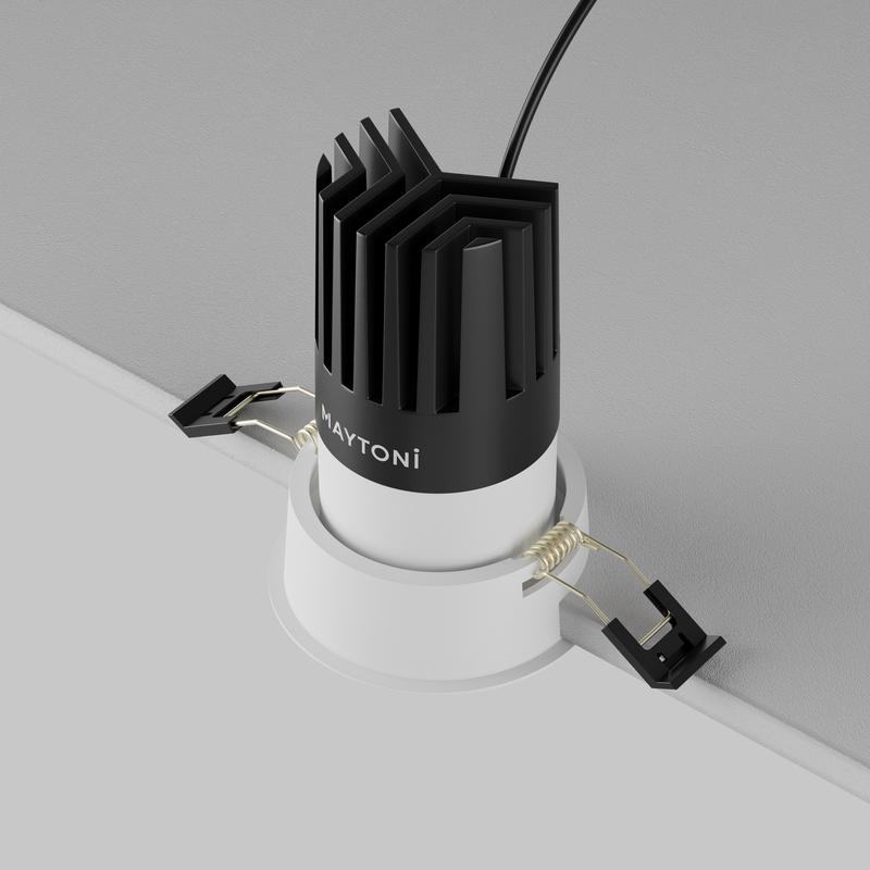 Светильник Dip 15Вт 4000К 50град. встраив. Maytoni DL118-15W-4K-W