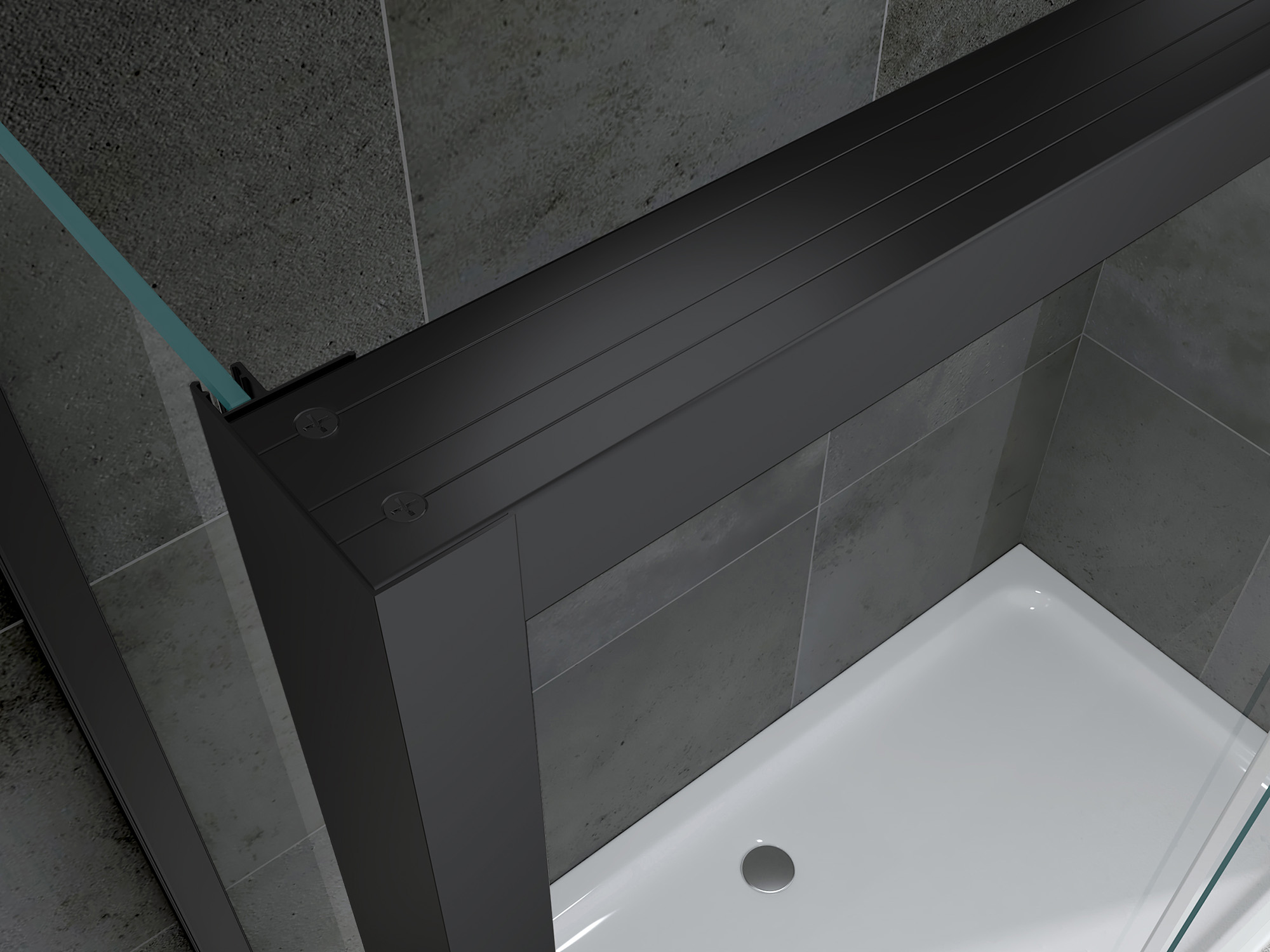 Душевой уголок ABBER Komfort AG93150B-S92B