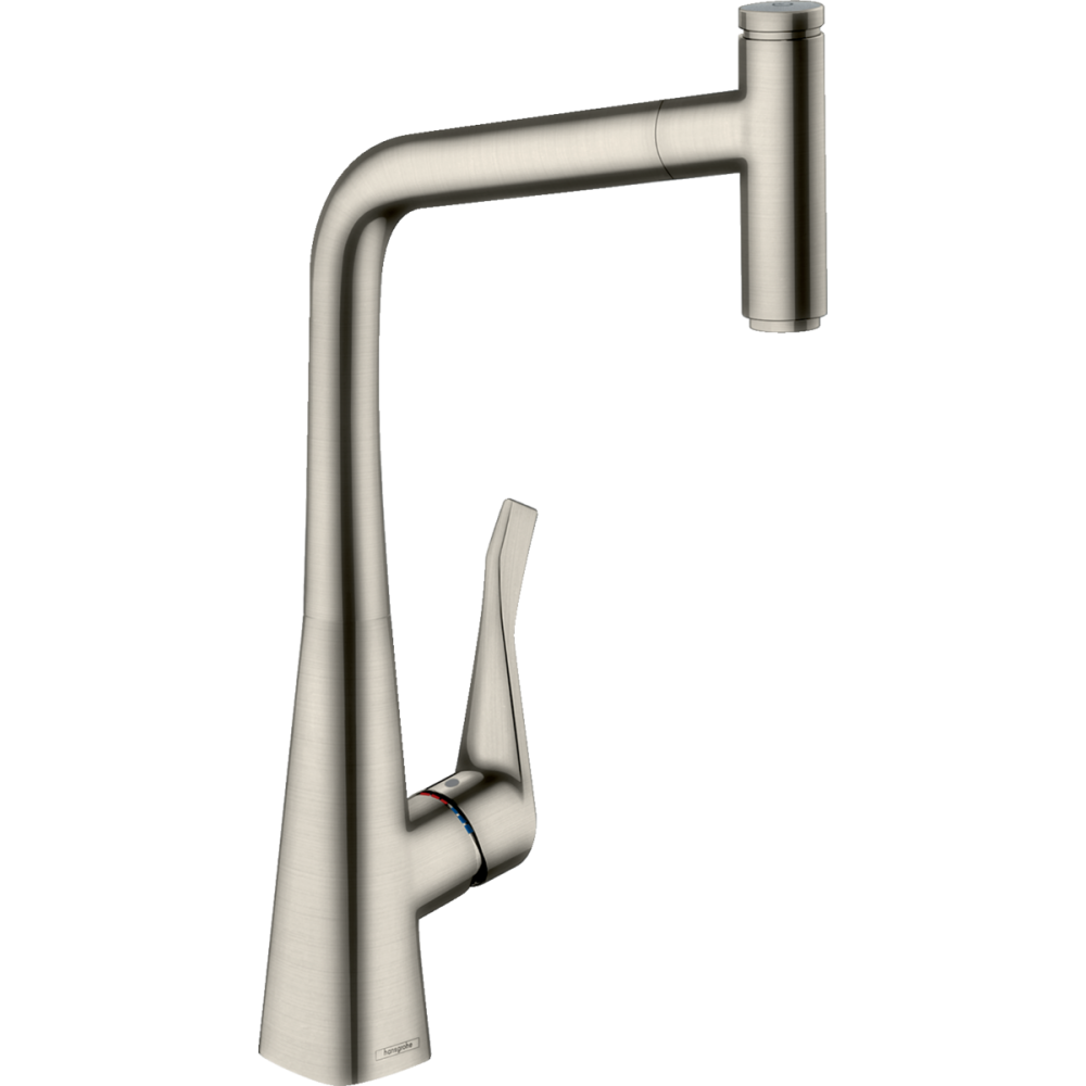 Смеситель Hansgrohe Metris Select 14884800 для кухни с выдвижной лейкой