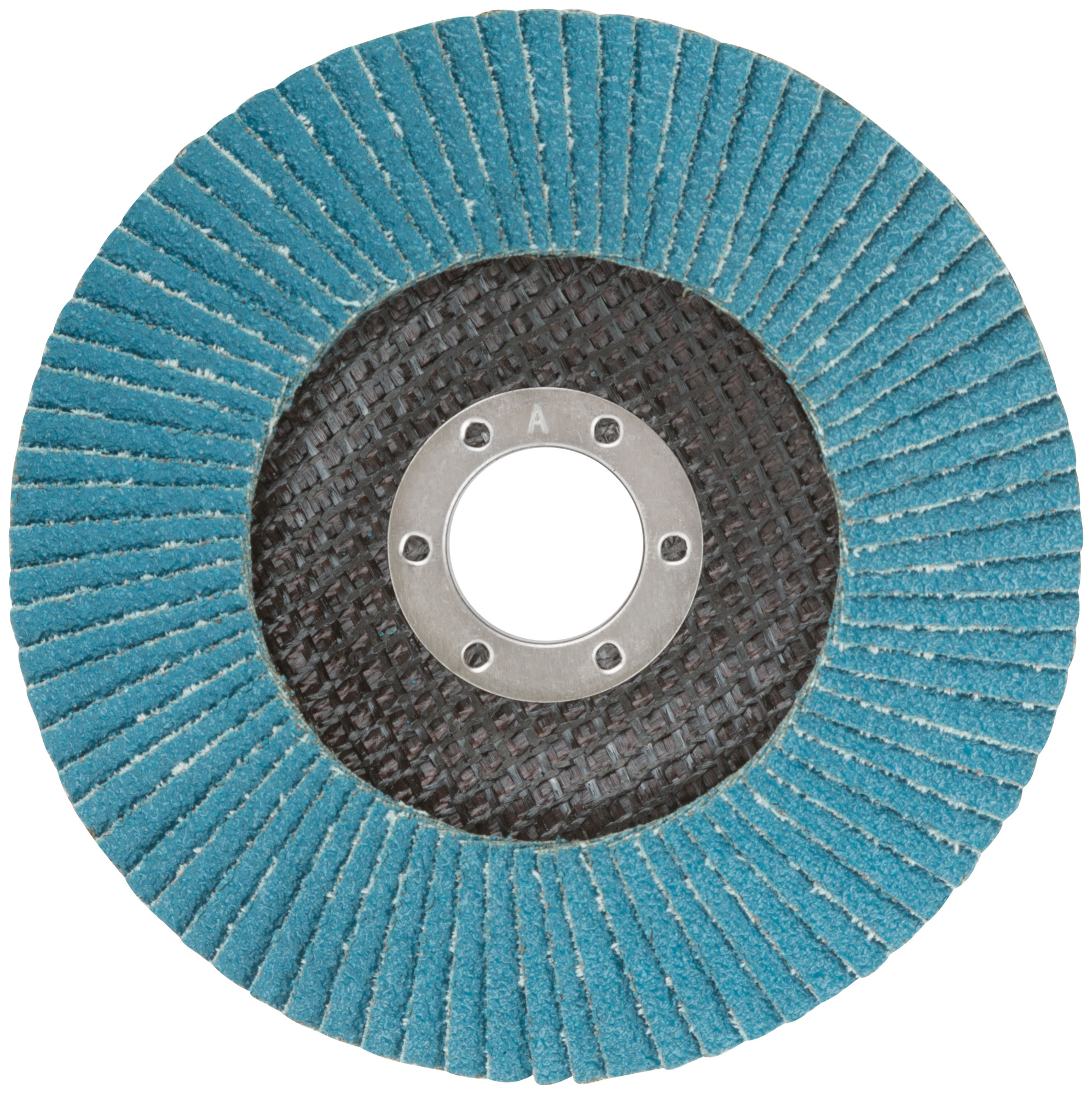 Круг лепестковый торцевой циркониевый плоский, 125 мм  P 60