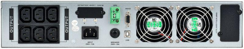 Источник бесперебойного питания ELECTRA OR 2кВ.А/2кВт LCD 48В DC с АКБ 4х9А.ч ITK EOR-0002KVA-1-004