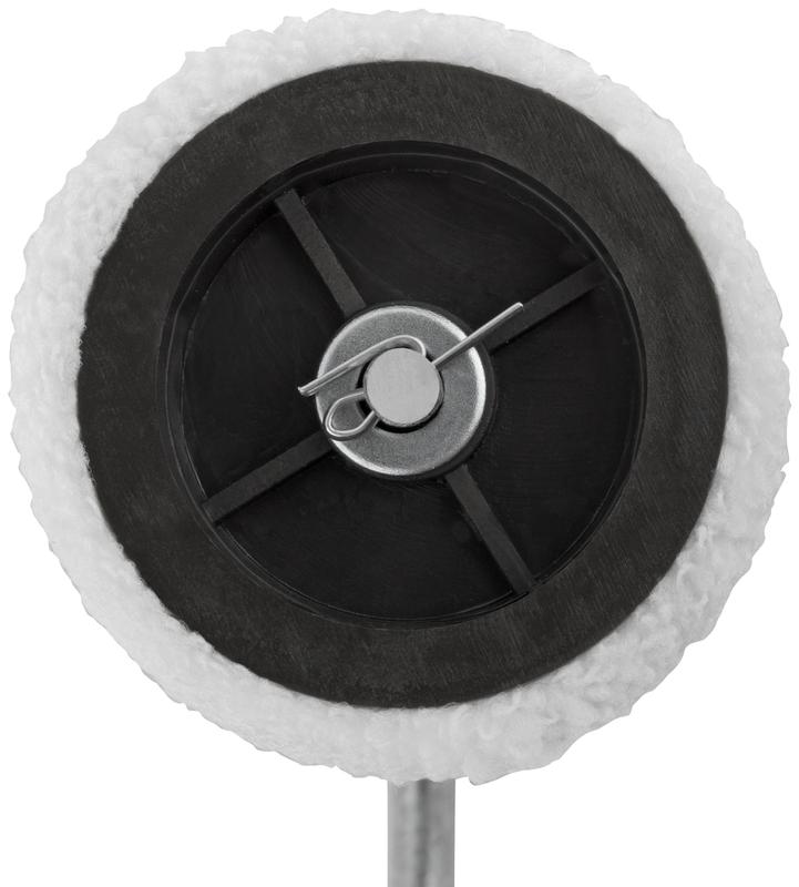 Валик 100мм с ручкой велюр. КУРС 02571