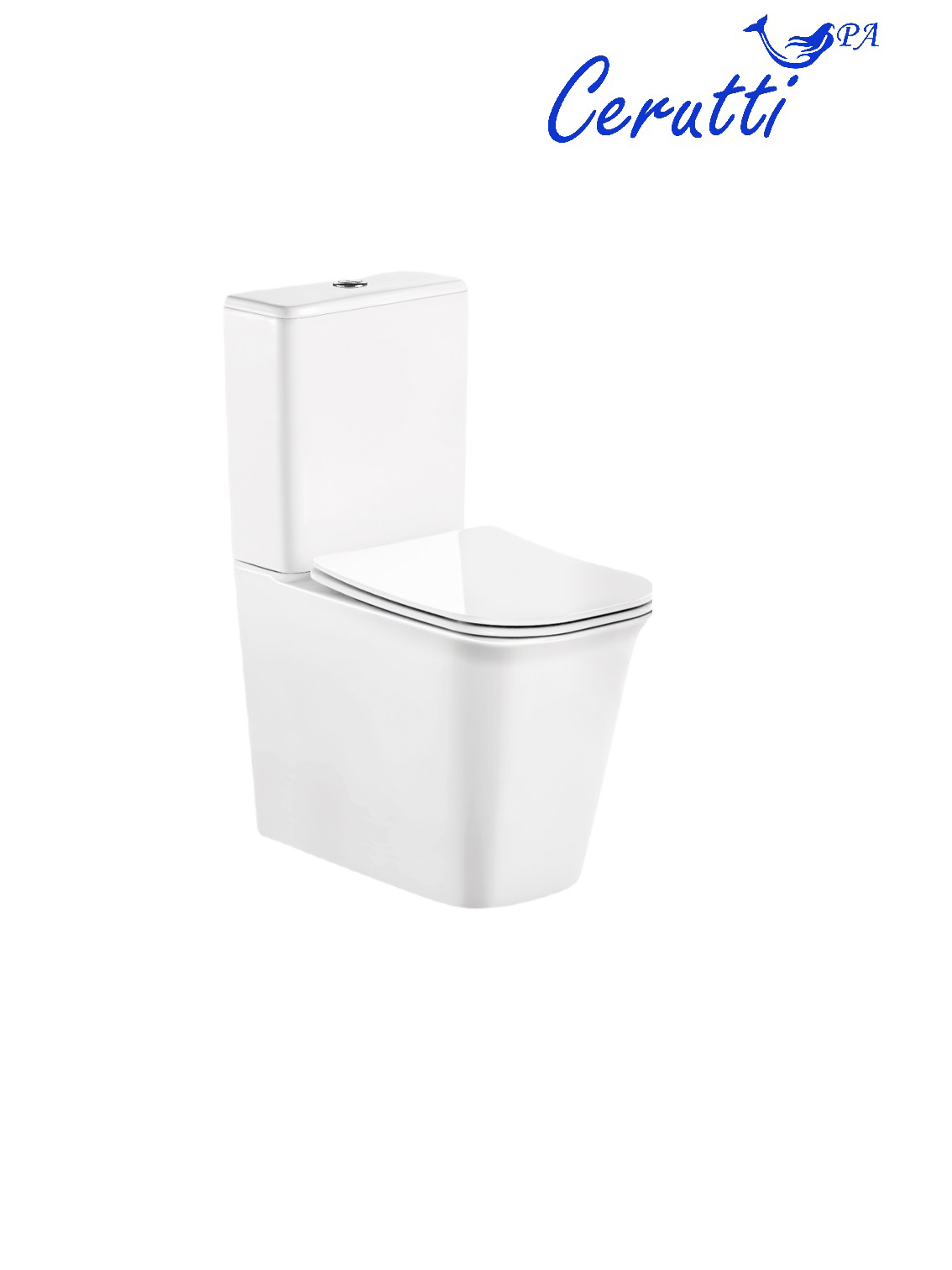 Унитаз ARNO напольный безободковый Ceruttispa CT7838 (620х345х800)