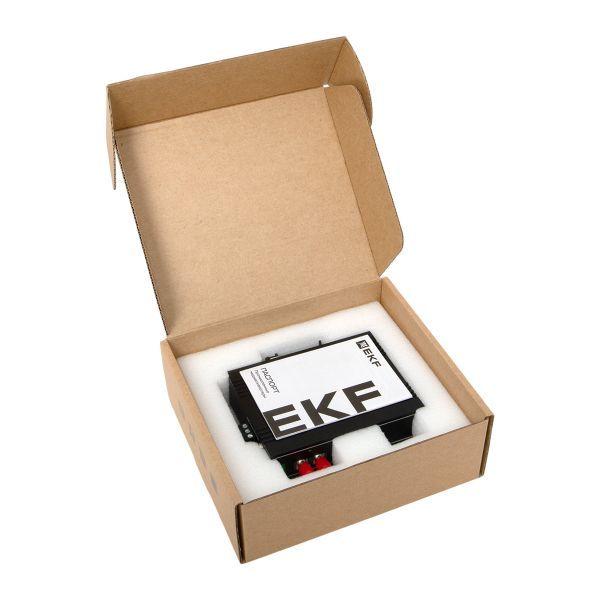 Медиаконвертер 10/100/1000Base-TX в 1000Base-X разъем ST двойн. одномодовое оптоволокно 1310нм TSX EKF TSX-MC-1GX1GT-ST