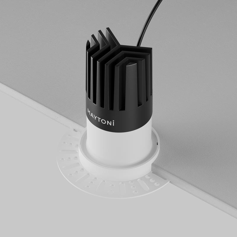 Светильник Dip 15Вт 4000К 50град. встраив. Maytoni DL122-15W-4K-TRS-W