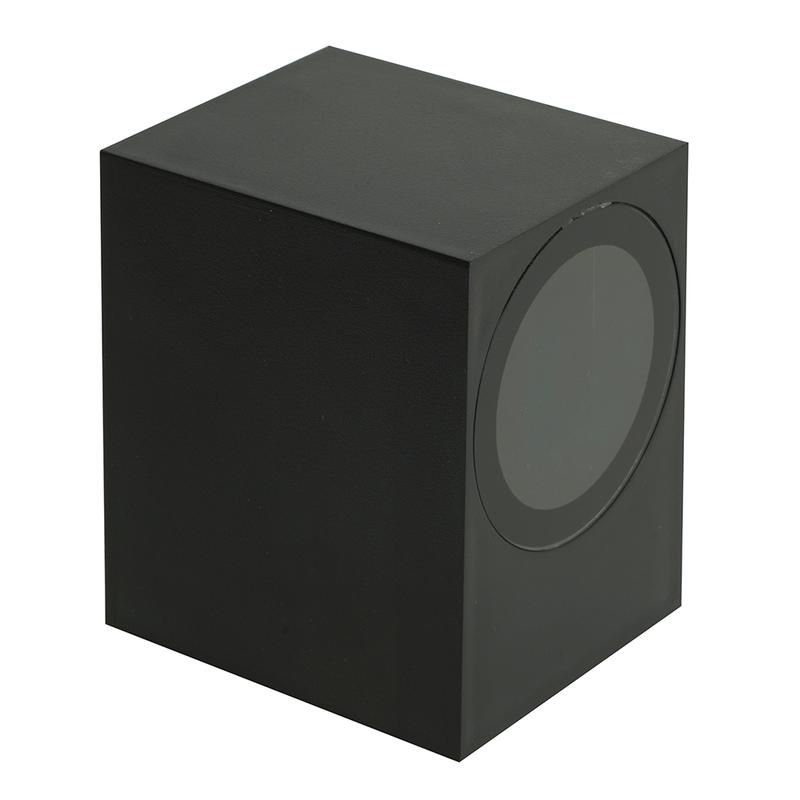 Светильник садово-парковый 220хH050-P черн. (на стену) пластик FERON 51544