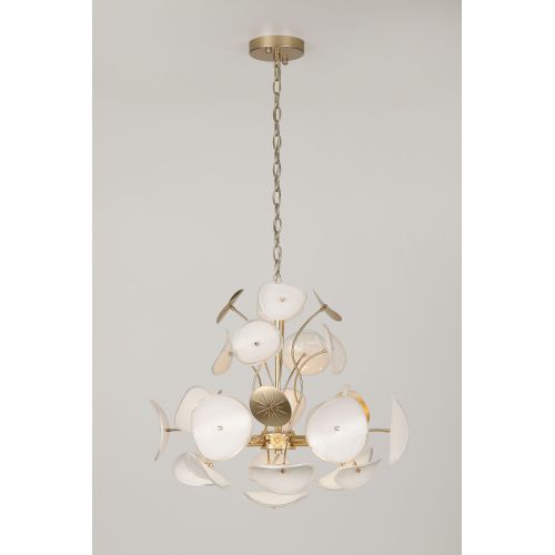 Люстра Albertina 4124-304 40Вт 8хE14 дизайн Rivoli Б0068032