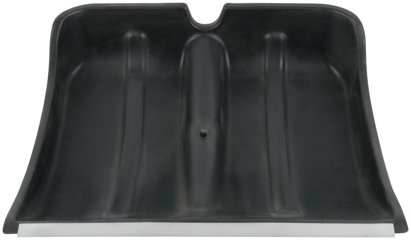 Лопата для уборки снега средняя Профи 460х400х1380мм алюм. черенок; поликарбонат. черн. FIT 68112