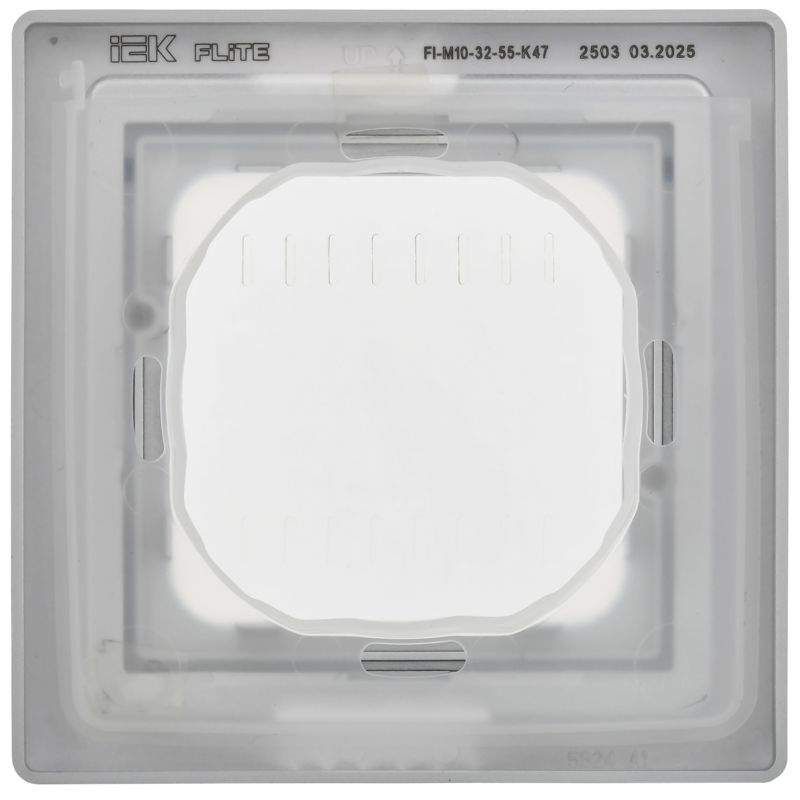 Рамка 1-м СП FLITE Рпро-1-55-ФлА IP55 алюм. IEK FI-M10-32-55-K47