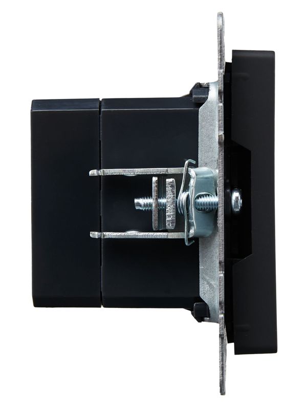 Розетка BRITE USB A+A 3.1А РЮ10-1-БрГ механизм графит IEK BR-U21-D31-K53