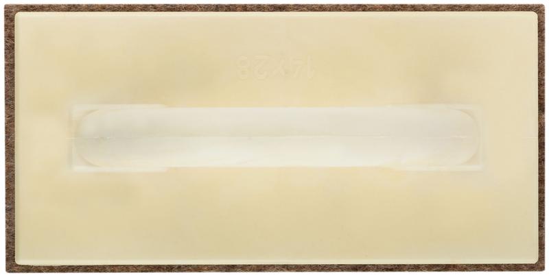 Терка финишная 280х140мм войлочное покрытие полиуретан. корпус КУРС 05330