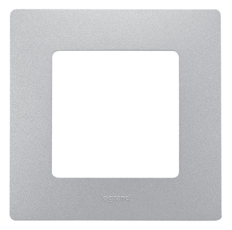 Рамка 1-м Etika алюм. IEK 672551